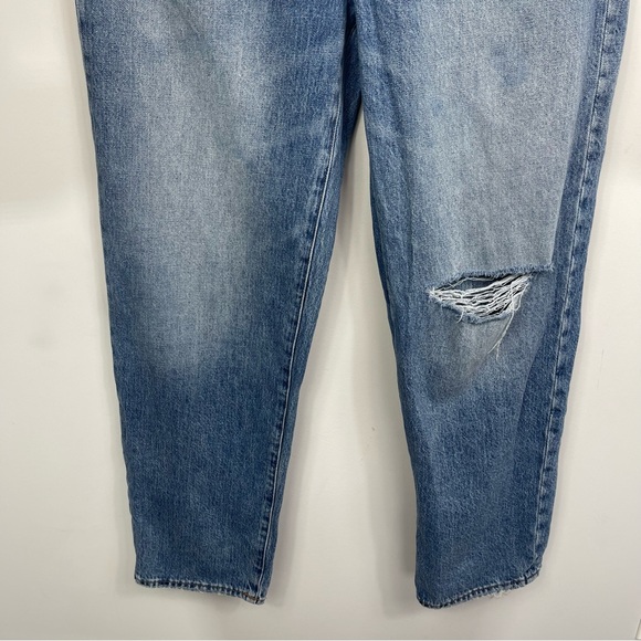 Madewell The Dadjean Duane Wash Ripped Edition Dad Jeans 90s Vintage Inspired 27 - Picture 10 of 16